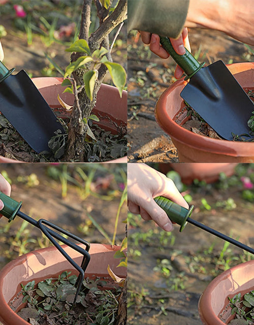 Load image into Gallery viewer, Summer Savings Clearance Garden Tools Set Duty Gardening Tools Steel with Soft Rubberized Non-Slip Handle Durable Garden Hand Tools Garden Gifts for Men Women
