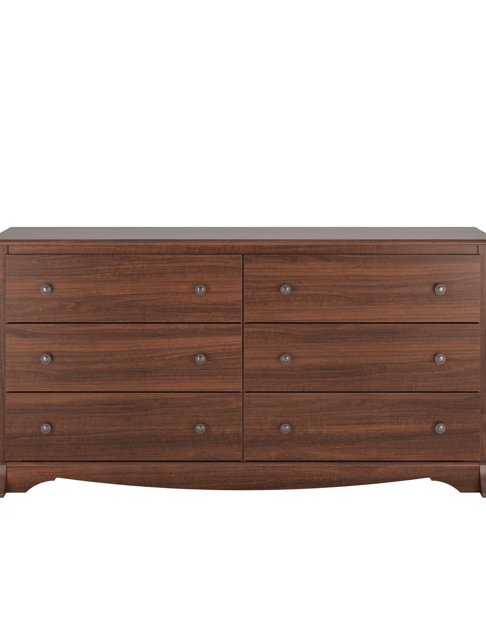 Sonoma Cherry 6-Drawer Double Dresser for Bedroom, CDC-6330-V, 59" W X 17.5" D X 29" H