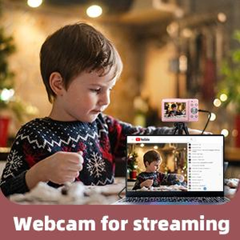 Fall FHD 1080P Digital Cameras Withsd Card, 16X Digital Zoom Camera,Portable Mini Digital Camera Forstudents Boys Girs, Point and Shootcamera Digital for Gifts, Back Toschool Gifts, Boyfriend Gift