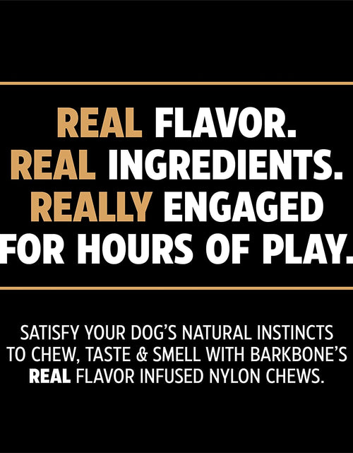 Load image into Gallery viewer, Dinosaur Barkbone - Nylon Dog Bone for Aggressive Chewers - Bacon Flavor - 8.5"
