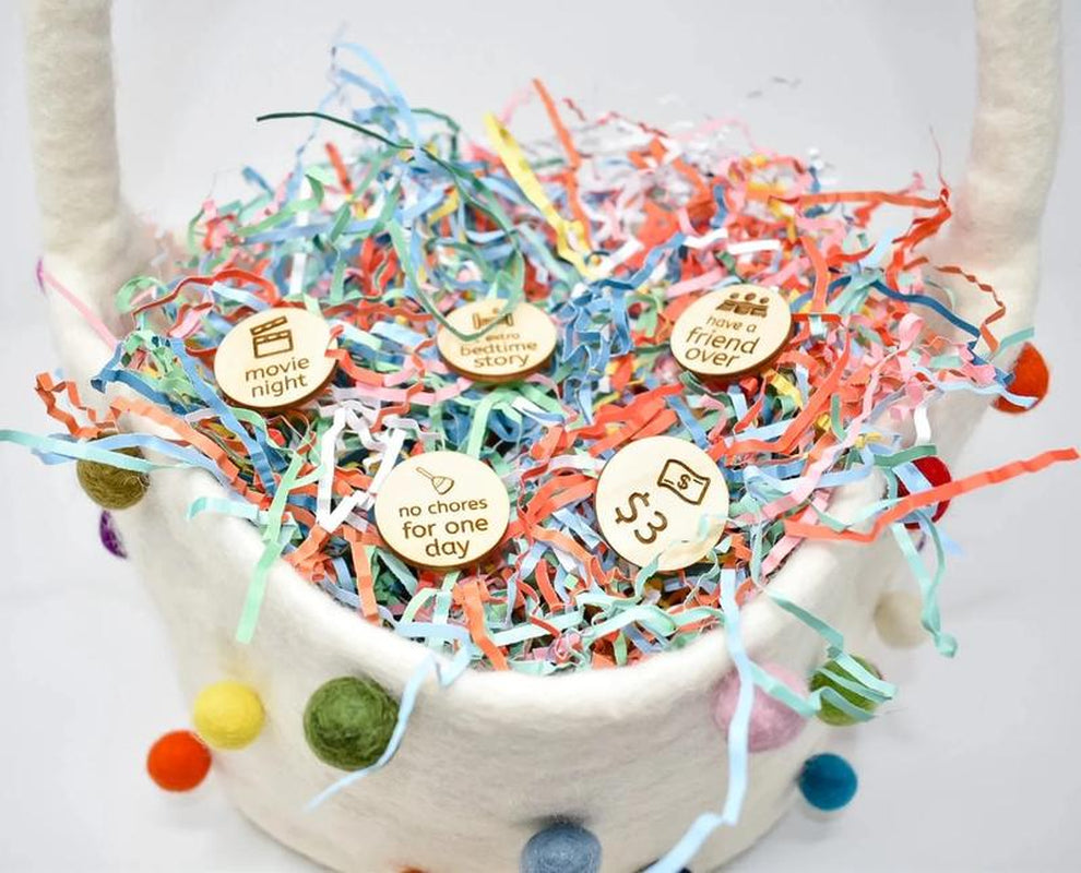 Easter Basket Tokens | Easter Egg Stuffers | Easter Basket Stuffer for Kids