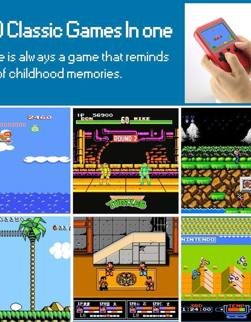 Load image into Gallery viewer, Portable Game Pad With 400 Games Included + Additional Player Controller
