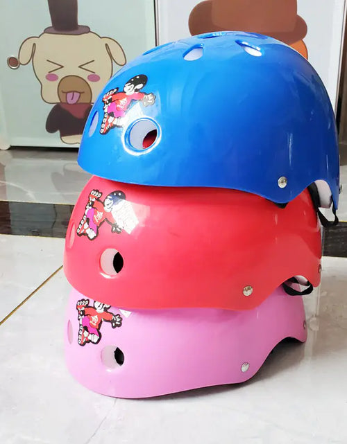 Load image into Gallery viewer, A3 Children's Plum Blossom Helmet for Cycling and Skating
