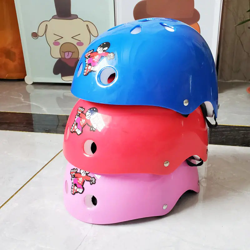 A3 Children's Plum Blossom Helmet for Cycling and Skating