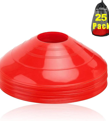 Agility Soccer Cones with Carry Bag and for ， Football Cones for Trainingfootball, Basketball, Coaching, Agility Cones for Indoor and Outdoor Games