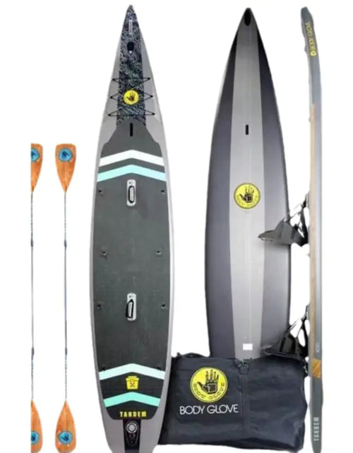 Load image into Gallery viewer, Inflatable SUP Paddle Board for Surfing and Yoga
