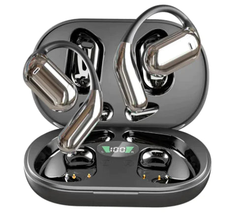Load image into Gallery viewer, Ear-Mounted Bluetooth Headset with LED Display (One Set)
