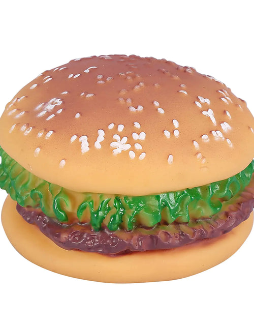 Load image into Gallery viewer, Galepromot 1Pcs Bite-Resistant Dog Toys Squeaky Chewing Toys Tooth Cleaning Dog Supplies Golden Retriever Teddy Pets etc Dog Training Sofa Damage Prevention Hamburger Pet Toys Dog Squeak Toys
