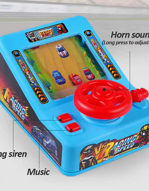 Load image into Gallery viewer, Children's Electric Racing Game Console for Boys
