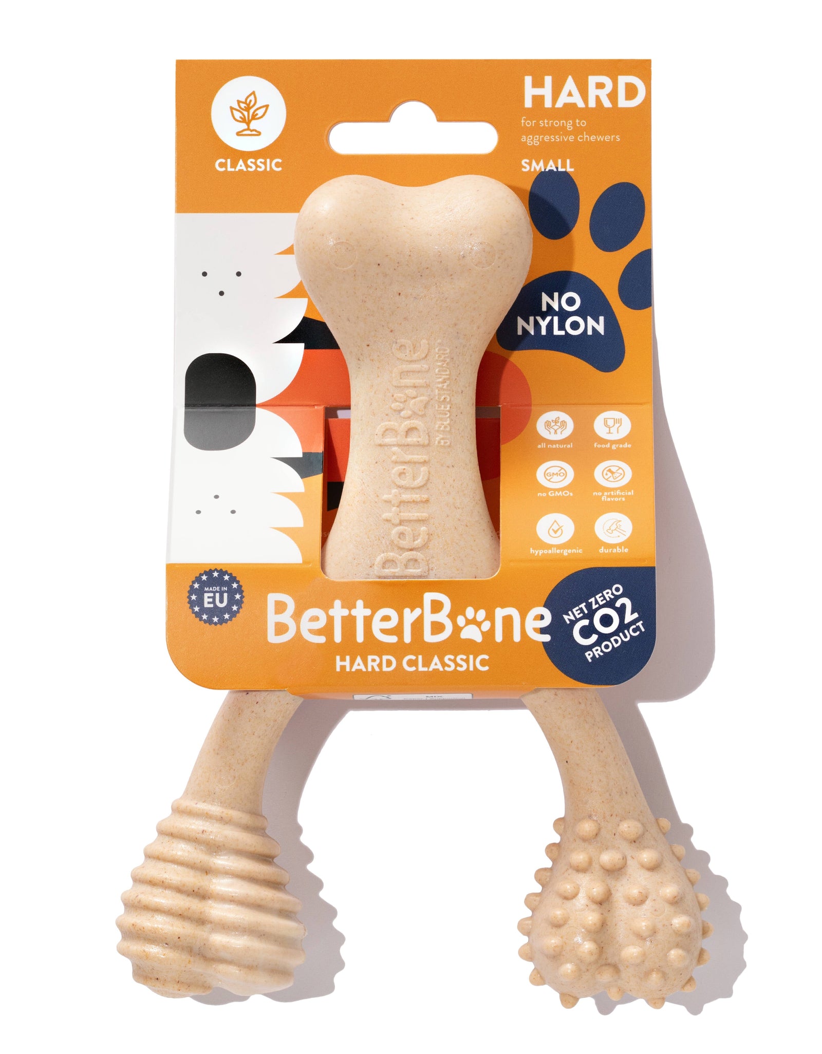 BetterBone HARD DURABLE CHEW TOY: Naturally Derived Ingredients, eco-friendly, and for the toughest chewers!