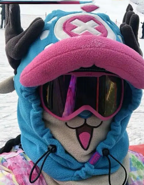 Load image into Gallery viewer, Children's Ear Ski Mask for Skating
