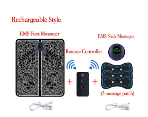 Load image into Gallery viewer, EMS Smart Foot Pad and Mini Massager
