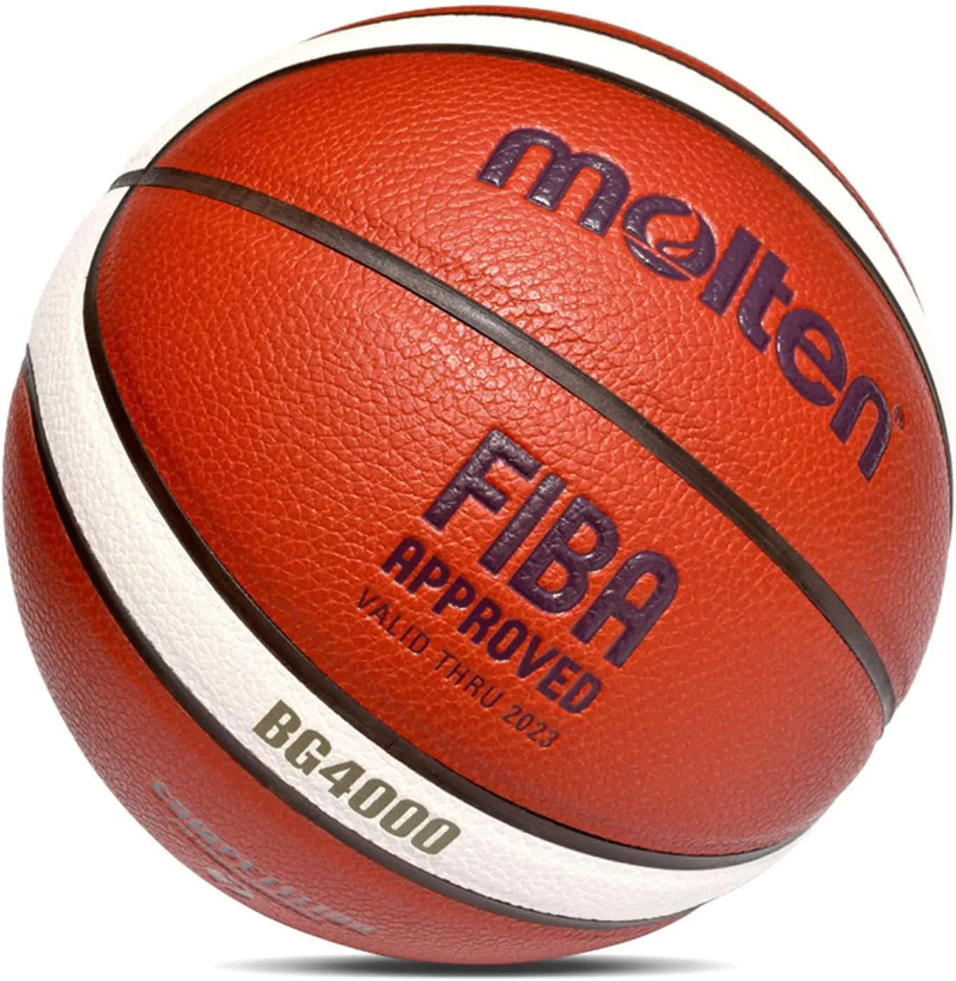 Basketball BG4000 Standard Basketball PU Material for Regular Competition Basketball GF Series Evolution Ball Wear-Resistant Size 5 6 7 (Size 6)