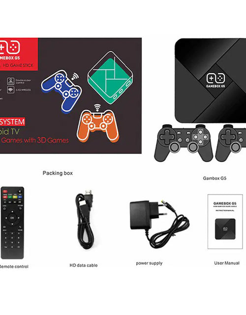 Load image into Gallery viewer, G5 Game Console with Dual System and Wireless Controller
