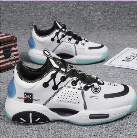 Load image into Gallery viewer, Men's Cotton Candy Basketball Sneakers
