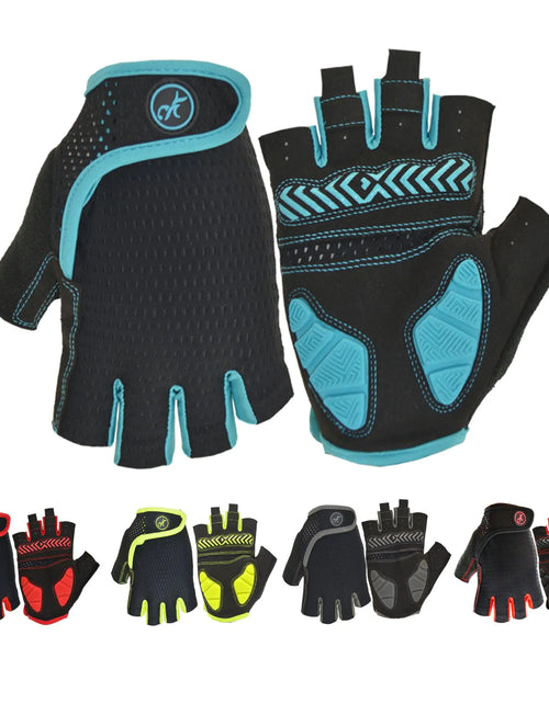 Load image into Gallery viewer, Silicone Half-Finger Sports Gloves for Cycling &amp; Skating
