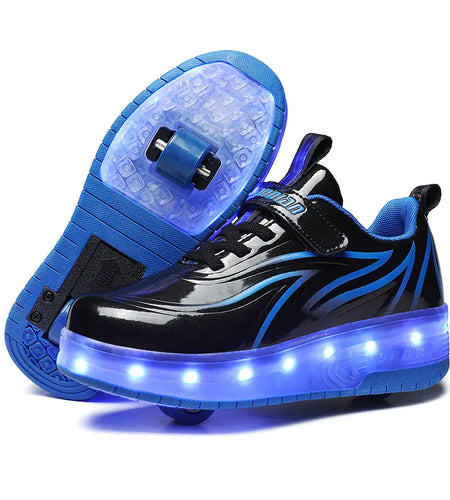 Colorful LED Skating Shoes for Men, Women, and Kids