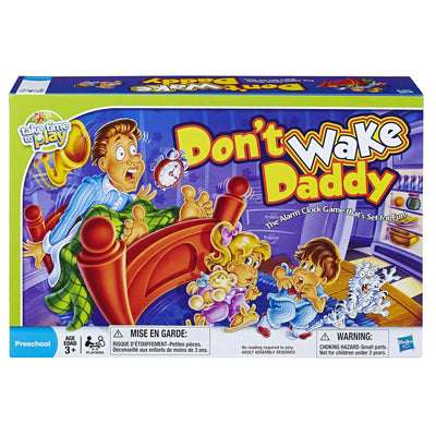 Hasbro Gaming Dont Wake Daddy Game | Preschool Board Games for Kids | 2-4 Players for Boys & Girls | Ages 3+ (Amazon Exclusive)
