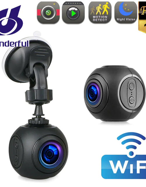 Load image into Gallery viewer, Mini WiFi FHD 1080P Car Dash Cam with GPS &amp; Night Vision
