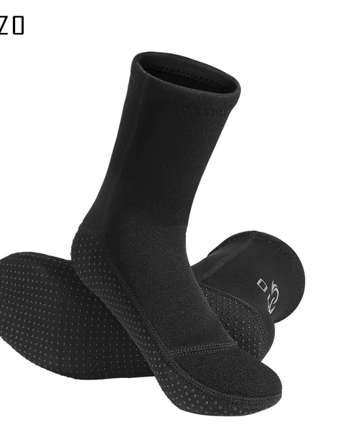 Load image into Gallery viewer, 3mm OUZO Neoprene Socks for Swimming and Surfing
