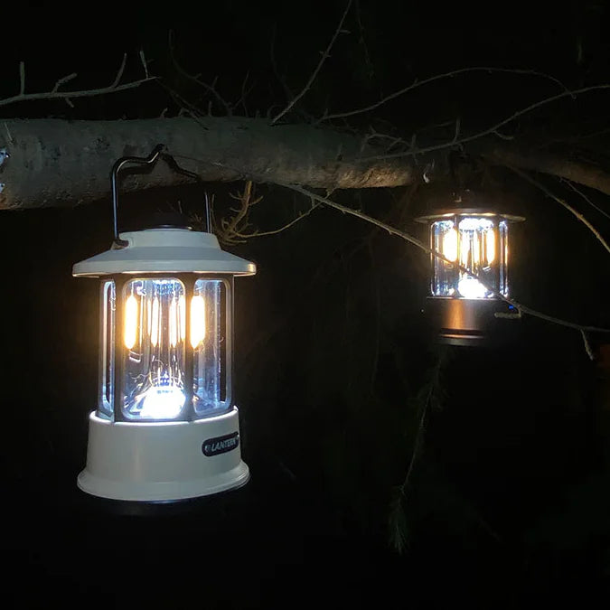 Retro Portable Emergency Tent Lights for Camping