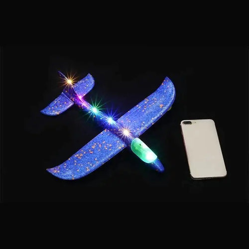 Load image into Gallery viewer, Large 48cm Foam Glider Toy with Spinning Design
