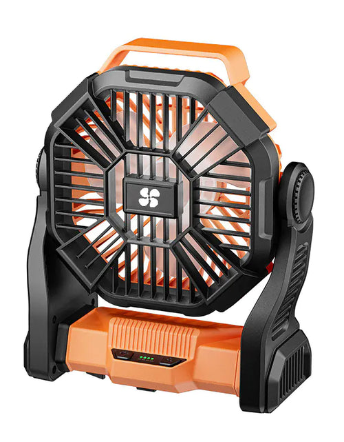 Load image into Gallery viewer, Portable Outdoor Rechargeable Camping Fan
