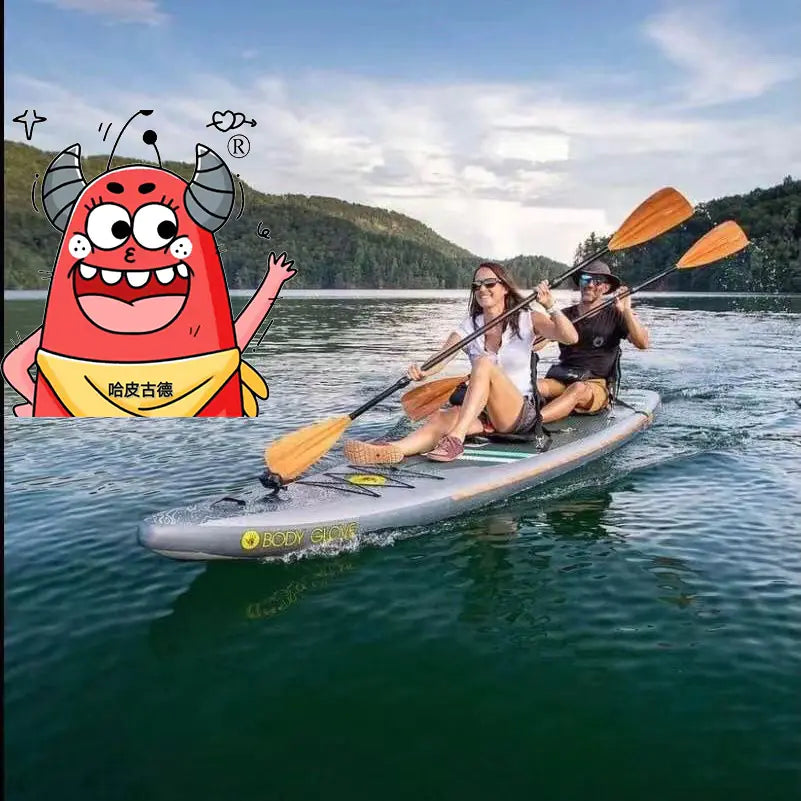 Inflatable SUP Paddle Board for Surfing and Yoga