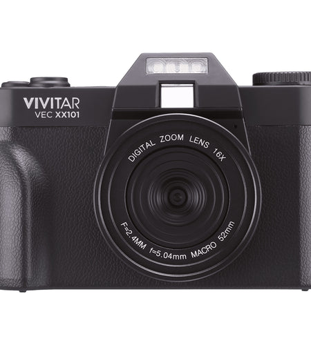 4K Digital Camera, 8X Digital Zoom, 3" LED Display, Bonus Macro Lens, Included SD Card
