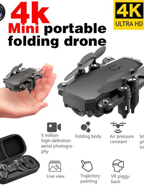 Load image into Gallery viewer, LF606 Mini Foldable 4K Drone with Remote Control

