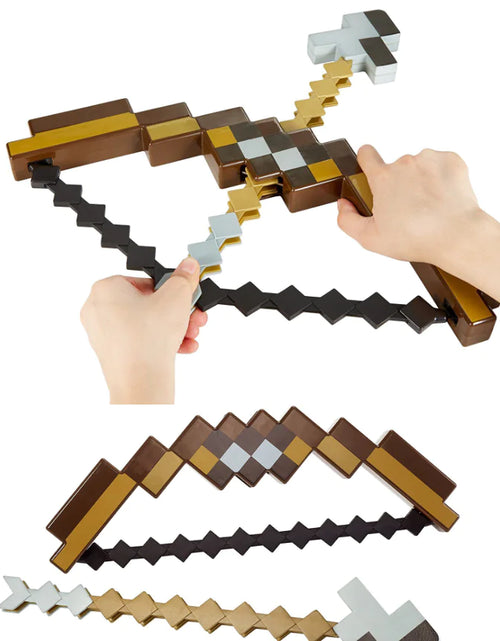 Load image into Gallery viewer, Yellow Plastic Bow and Arrow Set
