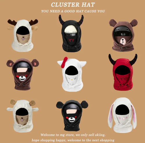 Load image into Gallery viewer, Children's Ear Ski Mask for Skating
