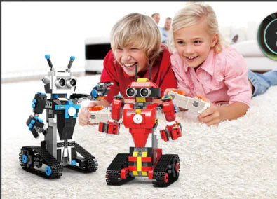 Load image into Gallery viewer, Smart Programming Building Block Robot Educational Toy
