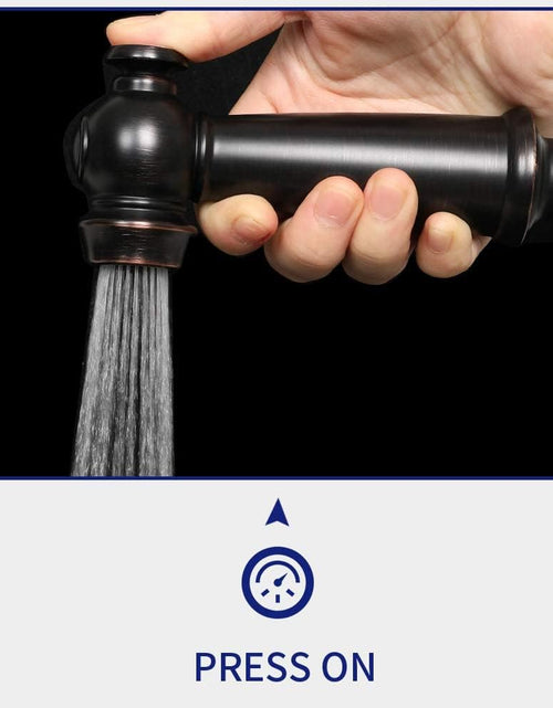 Load image into Gallery viewer, Kitchen Side Sprayer Oil Rubbed Bronze, Kitchen Sink Sprayer Head Replacement, Kitchen Sink Faucet Sprayer Hose, Kitchen Sprayer Head Replacement, Kitchen Sink Spray Hose and Holder
