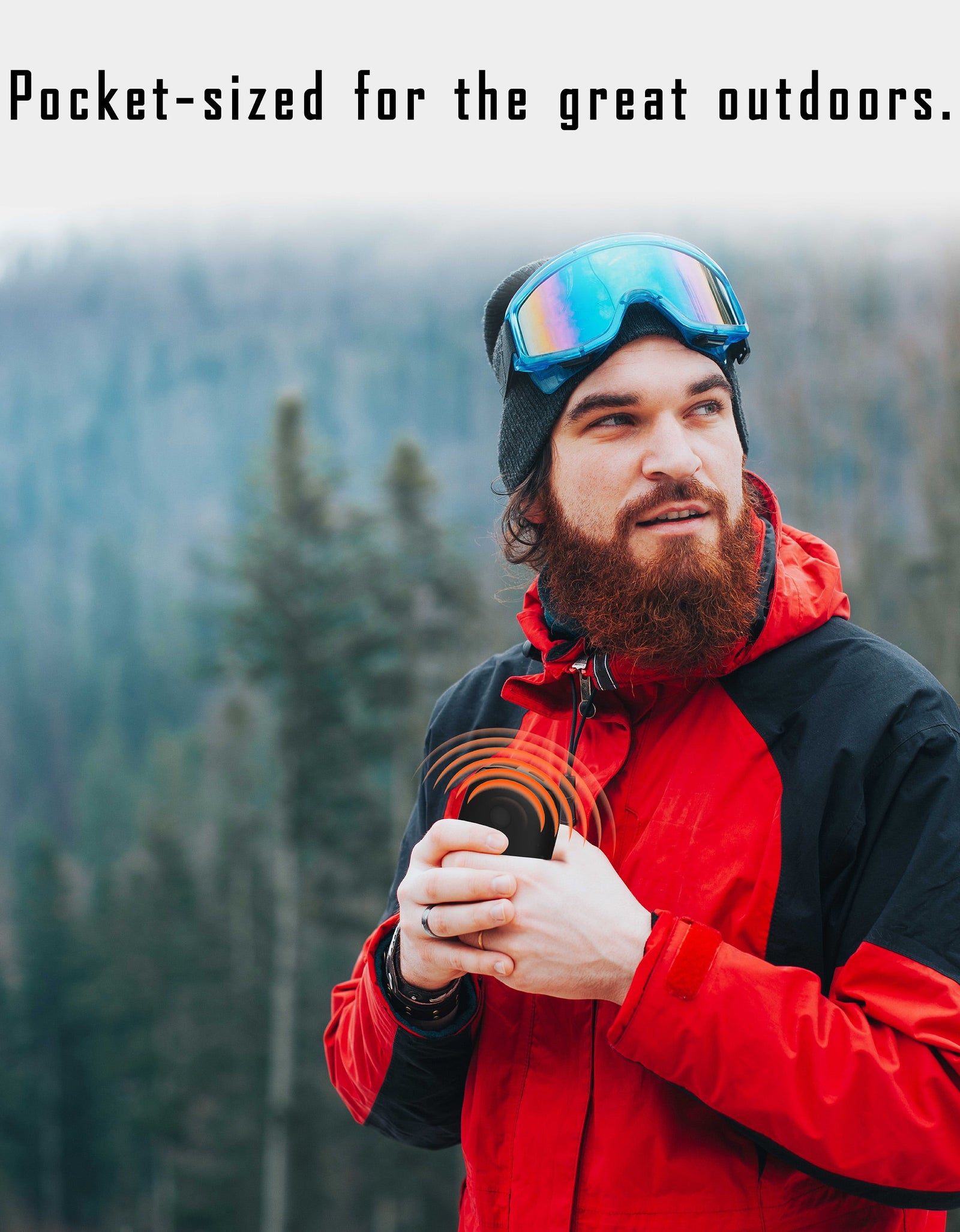 Hybrid Heat, Usb-Rechargeable Hand Warmer and 5200Mah Portable Power Bank