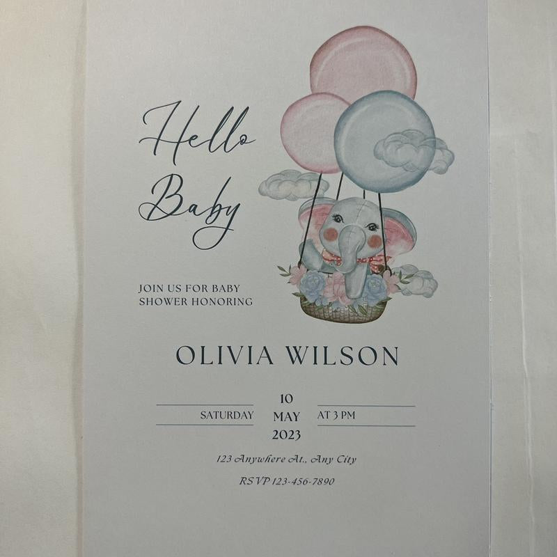 Baby Shower Invitation