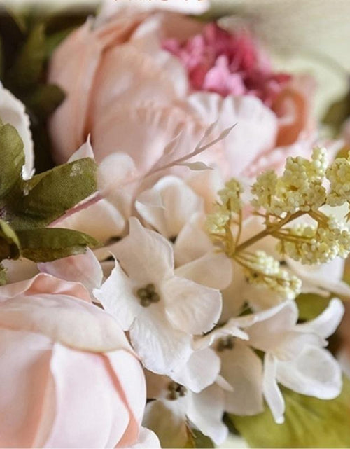 Load image into Gallery viewer, High-Quality Artificial Peony Hydrangea Bouquet Set - Ins Style Wedding, Party &amp; Home Decor, Table Centerpiece for Living/Dining Room, Christmas/Halloween Decor, Mother&#39;S Day Gift - Premium Fake Flowers, Artificial Flower Plant
