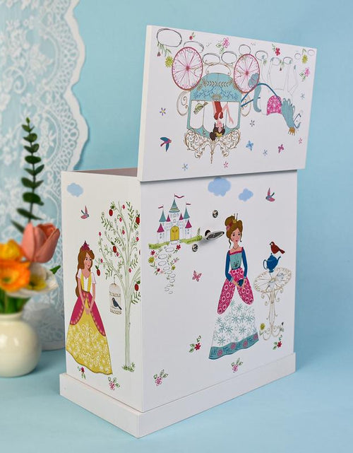 Load image into Gallery viewer, Musical Jewelry Box，Organize，Gift for Girls Children Girlfriend Mom，Room Decor，Ballerinas，Pink，Birthday，Valentine&#39;S Day, Thanksgiving, Halloween，Christmas
