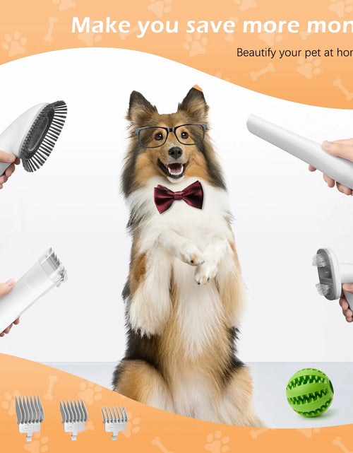 Load image into Gallery viewer, Dog &amp; Cat Grooming Clippers Kit, Adjustable Corded Electric with Accessories (9 Pack)
