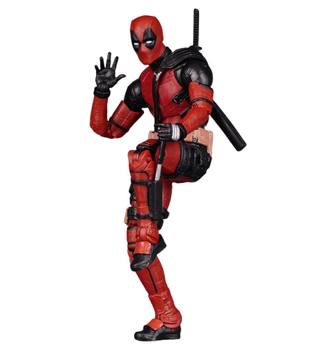 free jump trampoline Bemmer 6 inch Height Anime Action Figures Toys Multiple Replaceable Accessories Vivid and RealisticJointed Action Figure Desktop Decoration Ornaments Gifts for Fans (Red)