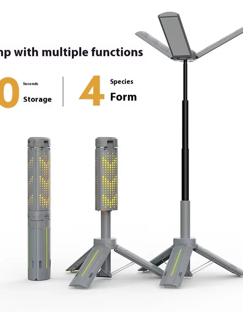 Load image into Gallery viewer, Telescopic Camping Lantern 8000Mah Rechargeable Waterproof Flashlights Dimmable Camping Lamp Emergency Camping Hiking Light
