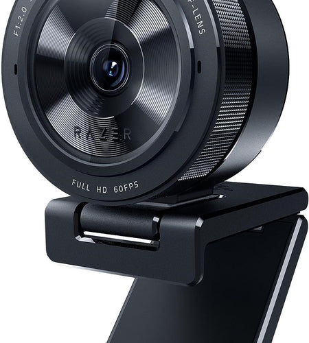 Kiyo Pro Webcam for Streaming, Gaming, Video Calls: Full HD 1080P 60FPS - Adaptive Light Sensor - HDR Enabled - Wide Angle Lens with Adjustable FOV - Works with OBS, Xsplit, Twitch, Zoom, Teams