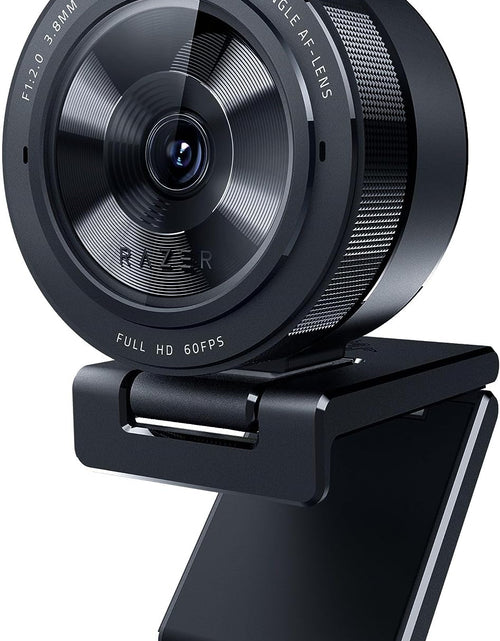 Load image into Gallery viewer, Kiyo Pro Webcam for Streaming, Gaming, Video Calls: Full HD 1080P 60FPS - Adaptive Light Sensor - HDR Enabled - Wide Angle Lens with Adjustable FOV - Works with OBS, Xsplit, Twitch, Zoom, Teams
