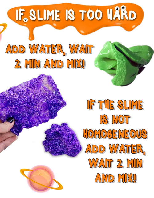 Load image into Gallery viewer, Galaxy &amp; Glow In The Dark Slime Kit For Boys And Girls Make 25 Oz Of Butter
