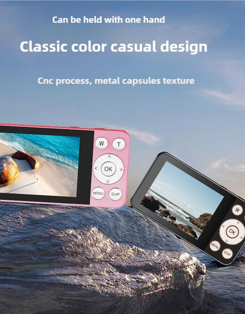 Load image into Gallery viewer, Digital Camera, Portable FHD 1080P Digital Cameras, 48MP 16X Digital Zoom with 2.8&quot; IPS Compact Small Vintage Camera for Vlogging, Point Shoot Camera.
