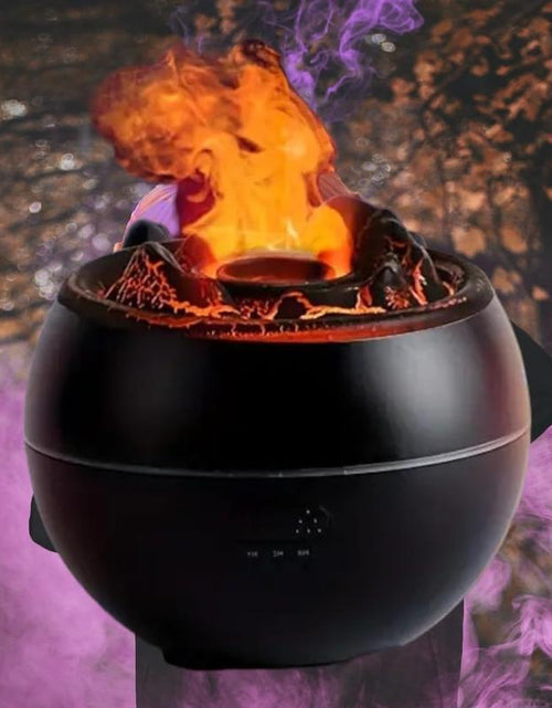Load image into Gallery viewer, Cauldron Diffuser Halloween Witches Brew Humidifier for Spooky Decor &amp; Comfortable Air Humidity Perfect for Halloween Parties
