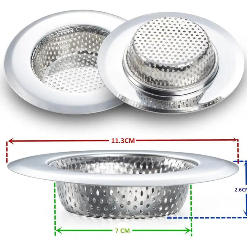 Kitchen Sink Filter Stainless Steel, Kitchen Sink Drain Filter, Kitchen Sink Filter, for Most Kitchen Sink Drain Baskets, Kitchen Sink Filter