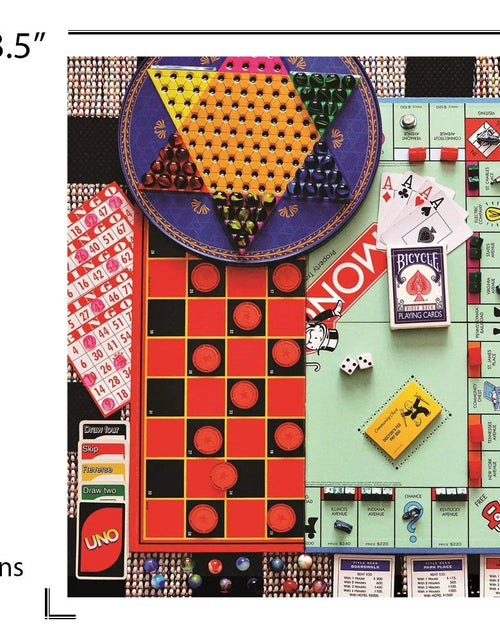 Load image into Gallery viewer, Board Games 36 Piece Jigsaw Puzzle
