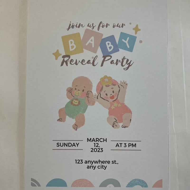 Baby Shower Invitation