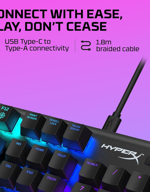 Load image into Gallery viewer, Alloy Origins - Mechanical Gaming Keyboard, Software-Controlled Light &amp; Macro Customization, Compact Form Factor, RGB LED Backlit - Clicky  Blue Switch,

